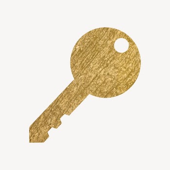 Key, safety gold icon, glittery | Free Icons - rawpixel