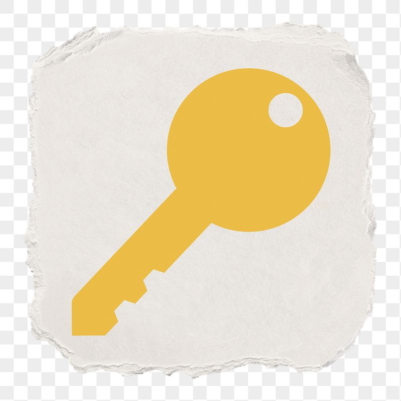 Key, safety png icon sticker, | Free PNG - rawpixel