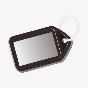 Key tag clipart, object illustration | Free Vector - rawpixel