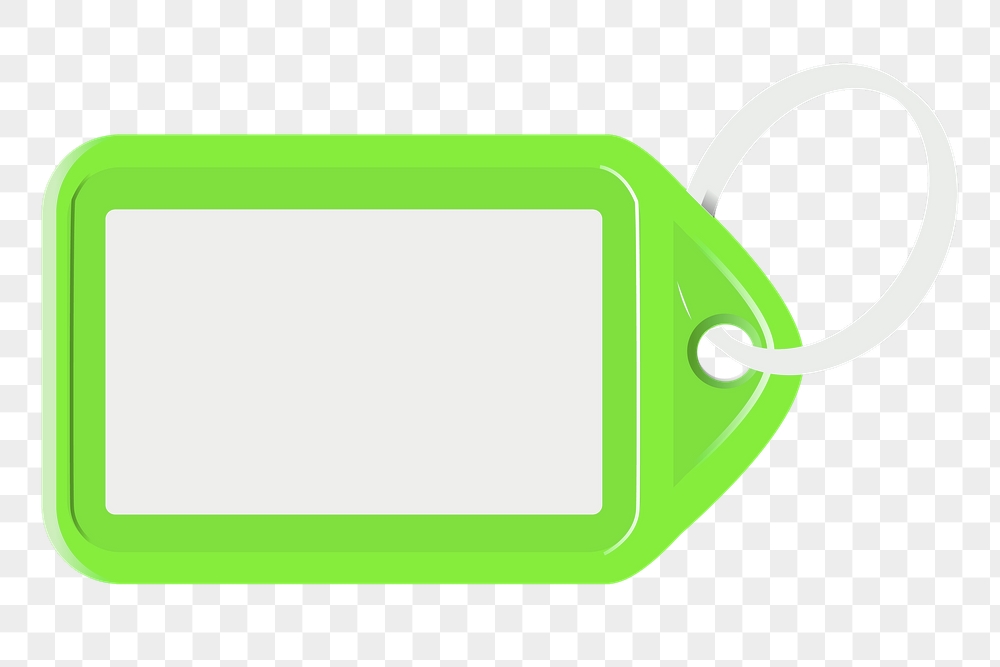 Key tag png sticker object | Free PNG - rawpixel