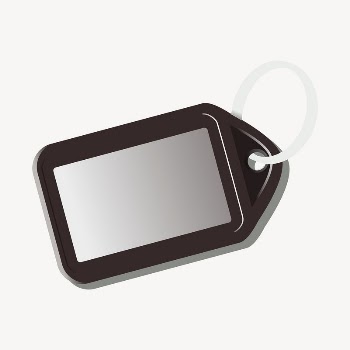 Key tag sticker, object illustration | Free PSD - rawpixel