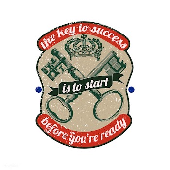 Key to success illustration | Free stock vector - 562995