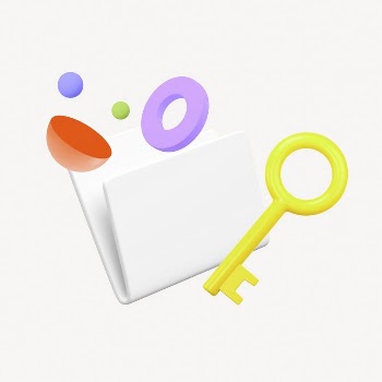 Key to unlock folder, 3D | Free Photo - rawpixel