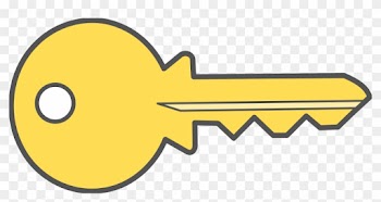 Key Yellow Png Clipart Download Free Images In Png - Key Clipart
