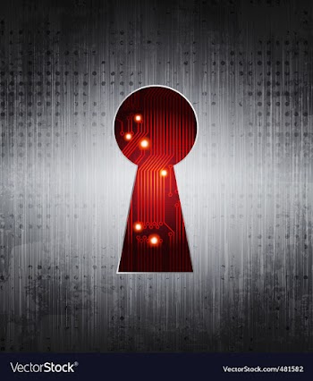 Keyhole vector image
