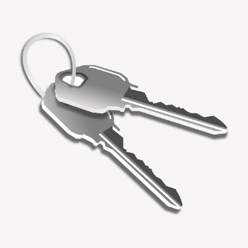 Keys clipart, collage element illustration | Free PSD - rawpixel
