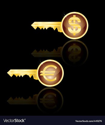 Keys vector image