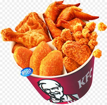 KFC Fast food Hamburger Fried chicken French fries - KFC family bucket 