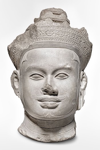 Khmer's head of Vishnu (early | Free Photo - rawpixel