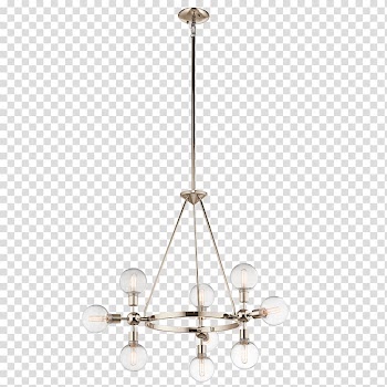 Kichler Lighting Chandelier Light fixture, chandelier transparent background PNG clipart