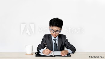 Kid boy professional