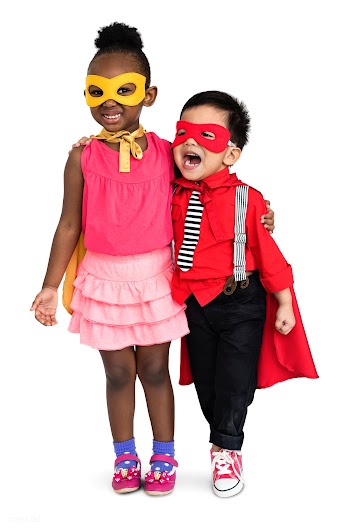 Kid child superhero | Free stock psd mockup - 4610