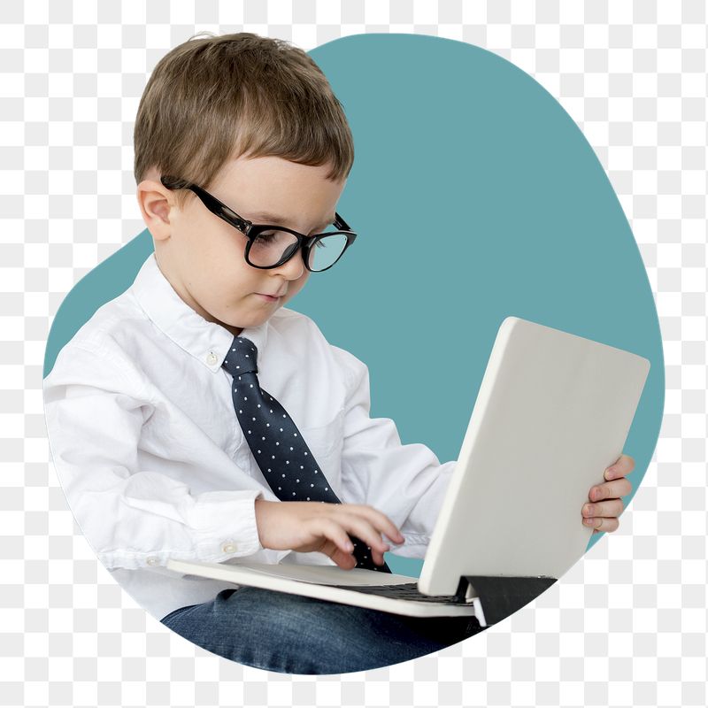 Kid entrepreneur png badge sticker, | Free PNG - rawpixel