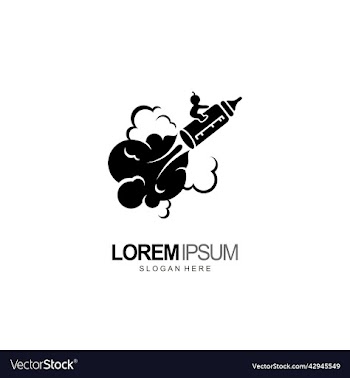kid logo with baby and rocket bottle design