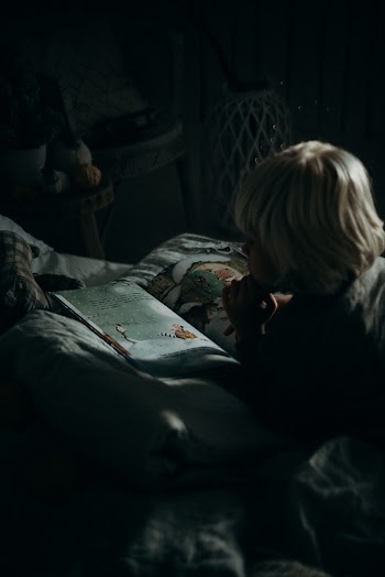Kid Reading Book