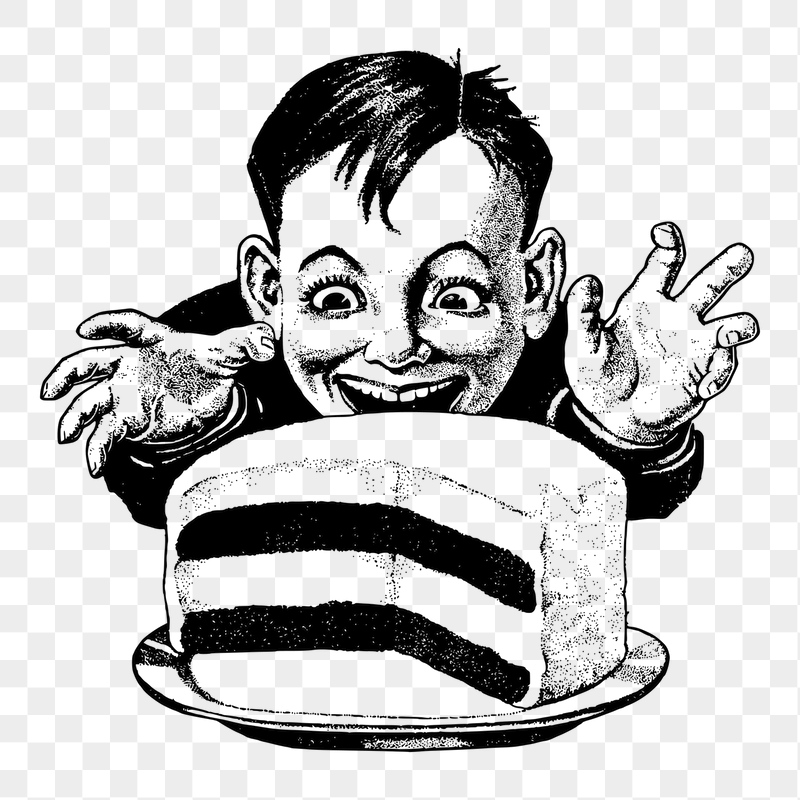 Kid's cake png sticker illustration, | Free PNG - rawpixel