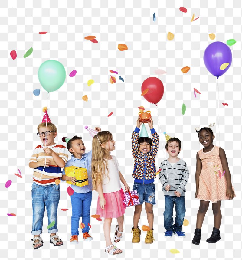 Kid's party png sticker, birthday | Free PNG - rawpixel