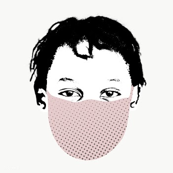 Kid wearing a face mask during coronavirus pandemic transparent png | Free  transparent png - 2310837