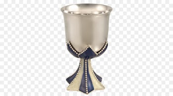 Kiddush Star of David Judaism Shabbat Chalice - kiddush streamer 