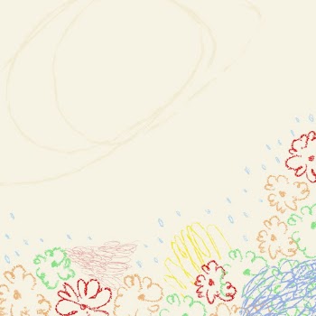 Kids abstract scribble background, pastel | Free PSD - rawpixel