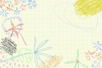 Kids abstract scribble background, pastel | Free PSD - rawpixel