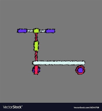 Kids bicycle vector image