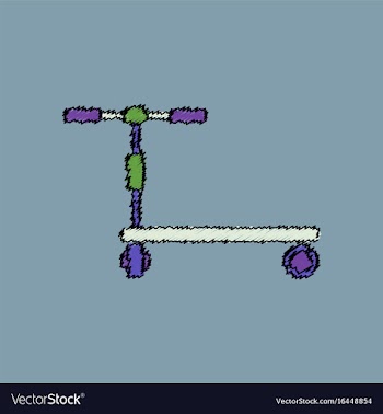 Kids bicycle vector image