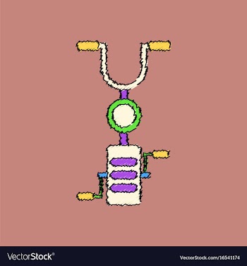 Kids bicycle vector image