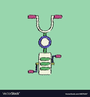 Kids bicycle vector image