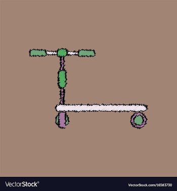 Kids bicycle vector image