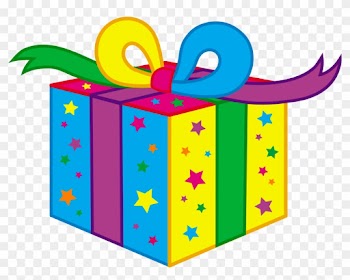 Kids Birthday Party Present - Present Clipart