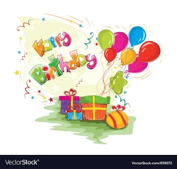 Kids birthday party vector image