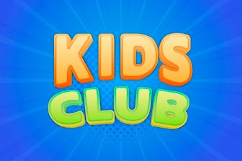 Kids club 3D text colorful comic typography… | Free stock illustration | High Resolution graphic