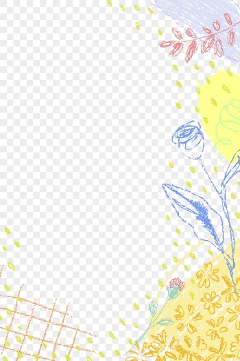 Kids doodle png border, colorful | Free PNG - rawpixel