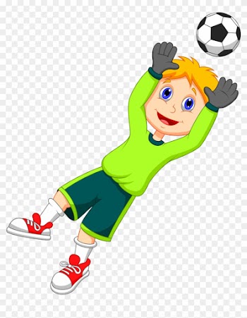 Kids Footballkids Sportsfootball Playersfree - Cartoon Boy Playing Soccer