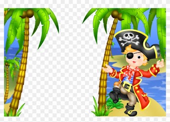 Kids Pirate Transparen Png Frame - Pirate Png Frame