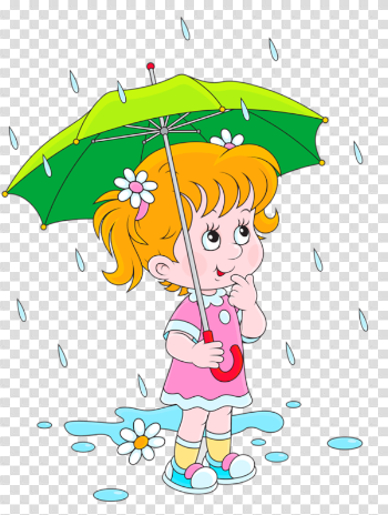 Kids Playing In Rain Clipart Collection #430944 - Clipartimage.com