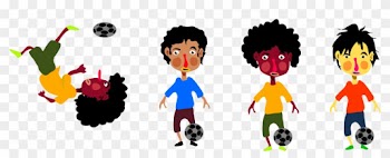 Kids Playing Soccer Hi - Body Kinesthetic Intelligence Examples