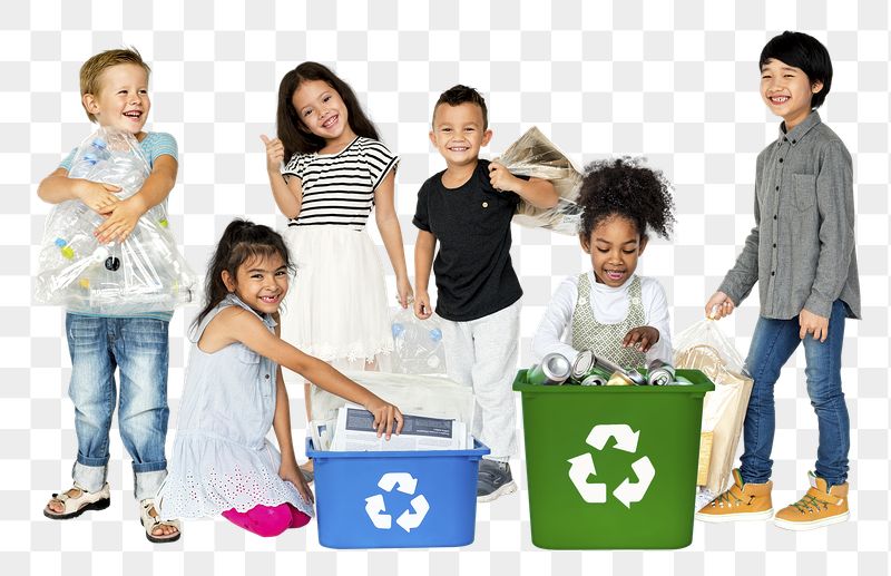 Kids recycling png environment sticker, | Free PNG - rawpixel