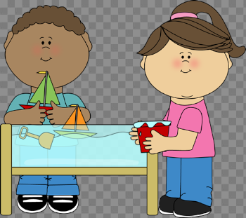Kids sitting at circle table clipart - Clip Art Library