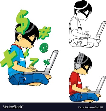 Kids these days vector image
