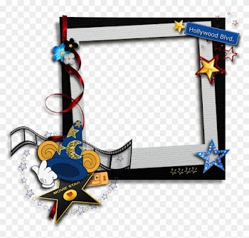 Kids Transparent Movie Star Png Photo Frame - Movie Star Picture Frame