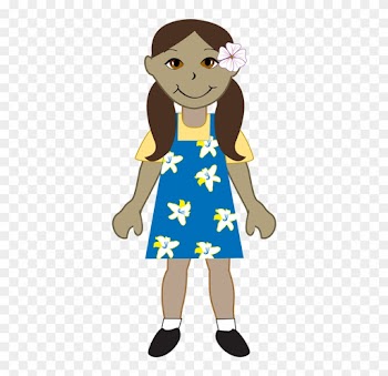 Kids Who Do Not Speak Their Native Language They - Hispanic Girl And Boy Cartoon