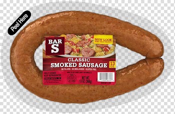 Kielbasa Hot dog Bacon Bratwurst Sausage, hot dog transparent background PNG clipart