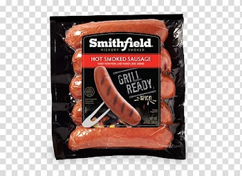 Kielbasa Rookworst Sausage Flavor, smoked sausage transparent background PNG clipart