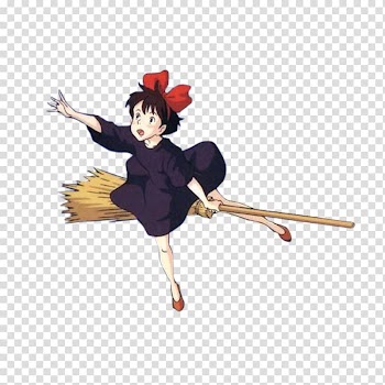 Kiki's Delivery Service Studio Ghibli Ghibli Museum Anime, Anime transparent background PNG clipart