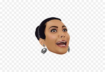 Kim Kardashian Celebrity - Emoji 
