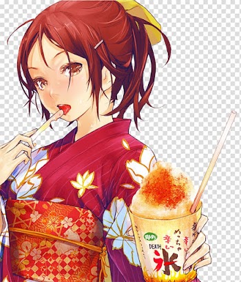 Kimono Anime Manga Geisha, Japanese Anime transparent background PNG clipart