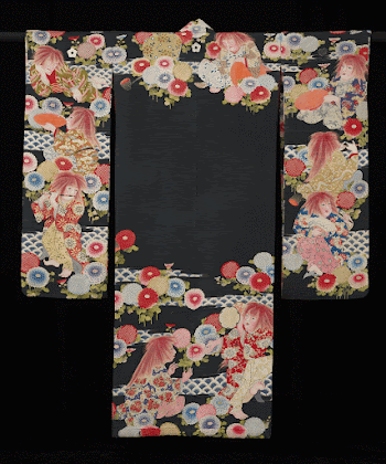 Kimono, no dance, fox girl; | Free Photo - rawpixel