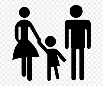 Kind Sat Words Daily - Man Vrouw En Kind
